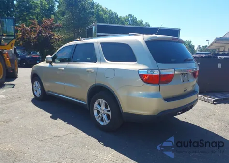 2012 Dodge Durango Sxt from USA, damaged, VIN 1C4RDJAG4CC147535